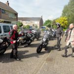 Motortocht Roele de vries in de Wieringstraat