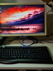 linux mint computer beeld