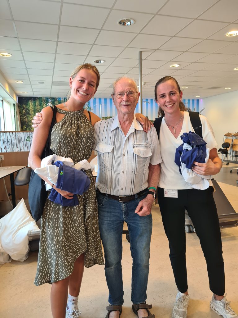 Noa en Domique op bezoek
